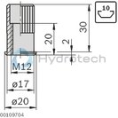 technical illustration-3842504790-Threaded Sleeve