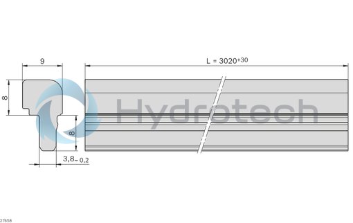 technical illustration-3842537890-FP 2/H-St Guide Profile