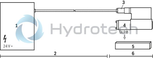 technical illustration-0811404801-Size 10, symbol C3, integrated electronics, 24 V DC