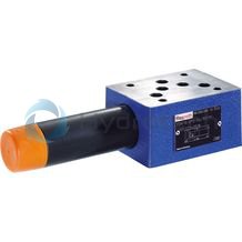 technical illustration-R901287180-Base element for ready-for-connection controls in vertical stacking design Compact hydraulic controls Common pump and tank line Separate actuator ports of the stations Measuring ports in the actuator lines Mounting of NG10 sandwich plates and valves Pressure relief valve type DBD in pressure line P Connection possibility of a pressure gauge in pressure line P