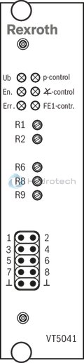 technical illustration-R900738804-Pump A10VSO BR31 with external analog electronics