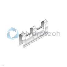 technical illustration-OBSOLETE-Cover cap, protective grille profile 30x30, black