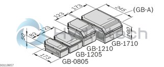 technical illustration-GRAB CONTAINER-Grab container GB-1210
