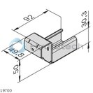 technical illustration-COVER PLATE-EcoFlow stop plate without stop