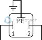 technical illustration-R901000847-Size 6, P → T, electrical with external amplifier, 24 V DC