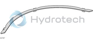 technical illustration-3842557034-Slide rail curve wheel VF120 steel 30&deg;