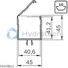 technical illustration-3842535676-Cover cap for cable duct 45x45, N10