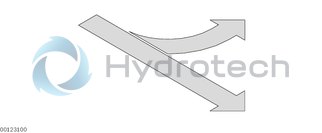 technical illustration-3842551100-90&deg; diverter, left, VFplus 90