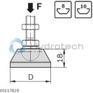 technical illustration-BASE PLATE-Base plate, PA D44