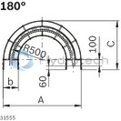 technical illustration-3842547126-Roller curve horizontal STS VFplus 160 180&deg;