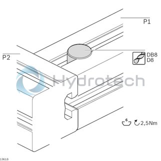 technical illustration-QUICK CONN-Quick connector, 0&deg;/90&deg;