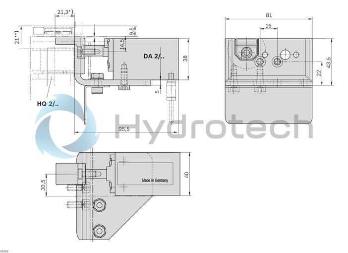 technical illustration-3842557983-DA 2/60 damper