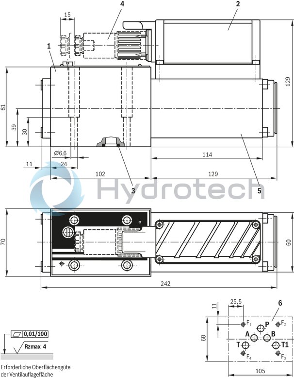 technical illustration-0811404801-Size 10, symbol C3, integrated electronics, 24 V DC