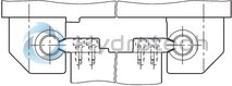 technical illustration-R107162520-Linear set (aluminum), S-A-25, with two seals