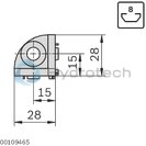 technical illustration-3842519319-Corner bracket R30x30