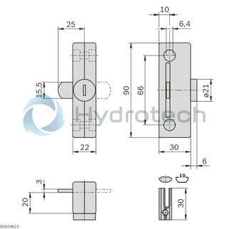 technical illustration-3842523320-Door lock, uniform locking