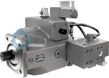 technical illustration-R902423294-Robust pump with very long service life Low operating noise Controls with short response times Excellent suction characteristics Through drive for mounting of further pumps up to same nominal size Swashplate design
