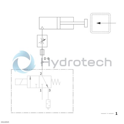 technical illustration-3842525733-DA 2/100-B Damper