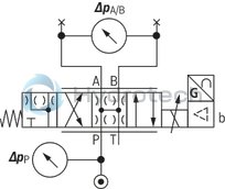 technical illustration-R901382312-Size 6, symbol C3, electrical with integrated electronics 24 V DC