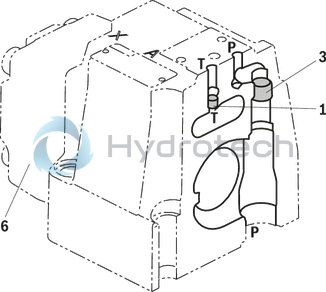 technical illustration-R901486108-Size 16, symbol W6, electrical with integrated electronics, 24 V DC