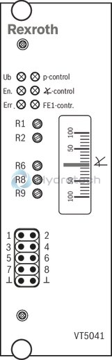technical illustration-R900738804-Pump A10VSO BR31 with external analog electronics
