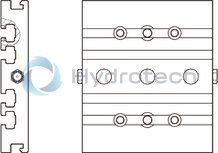 technical illustration-R037230005-Screw support for the realization of high speeds on long assembly lengths for CKK-200
