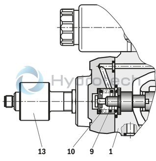 technical illustration-R900248533-Size 32, symbol W6, electrical with integrated electronics, 24 V DC