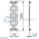 technical illustration-10.58-Longitudinal end connector 45x90
