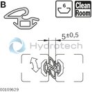 technical illustration-SEAL,8.5MM-Sealing profile N8