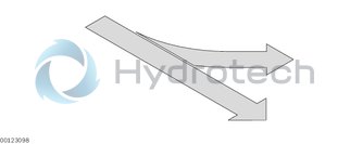 technical illustration-3842551100-90&deg; diverter, left, VFplus 90