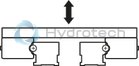 technical illustration-R190415210-The cam roller double bearing is characterized by the following product features: Format SNS, size 52, aluminum, accuracy economic, load class FN