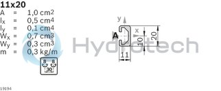 technical illustration-3842557005-Lateral guide holder HD