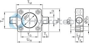 technical illustration-R349940600-Trunnion for cover