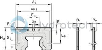 technical illustration-R181050570-FKM seal and cover plate wiper - 55