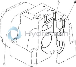 technical illustration-R900248533-Size 32, symbol W6, electrical with integrated electronics, 24 V DC