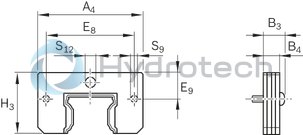 technical illustration-R161942050-Seal kit - with cover strip - 45