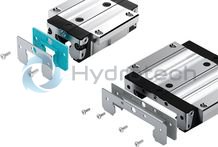 technical illustration-R165111320-Ball runner block, FNS, size 15, steel CS, accuracy high, low preload, without ball chain