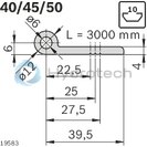 technical illustration-3842543372-Hinge profile 40/45/50