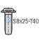 technical illustration-3842535428-Connector 45&deg; 45x45 set (standard)