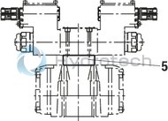 technical illustration-R901427470-For intended use in potentially explosive atmosphere For subplate mounting Porting pattern according to ISO&nbsp;4401 Spring centering, spring end position or hydraulic end position wet-pin DC or AC solenoids Solenoid coil is rotatable by 90&deg; Optional auxiliary operating device Electrical connection as individual connection with cable gland Switching time adjustment, optional Preload valve in channel P of the main valve, optional