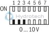 technical illustration-R978918205-Differential input, switchable from voltage to current input Additional non-isolated command value input Ramp generator, separately adjustable for upwards and downwards direction Cable break detection for current input 4 to 20&nbsp;mA Reverse polarity protection for the operating voltage Short-circuit protection and cable break detection of the solenoid conductor "Ready for operation" message Clocked power output stage