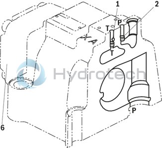 technical illustration-R900248533-Size 32, symbol W6, electrical with integrated electronics, 24 V DC