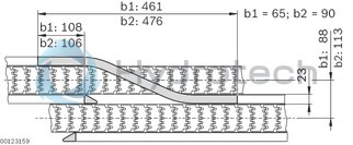 technical illustration-3842535001-Section transfer, right, VFplus 90
