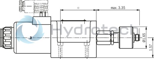 technical illustration-R901338517-Size 10, symbol J, electrical with solenoid, 24 V DC