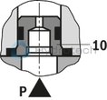 technical illustration-R901358044-Size 16, symbol X161, with solenoid actuation, 24 VDC